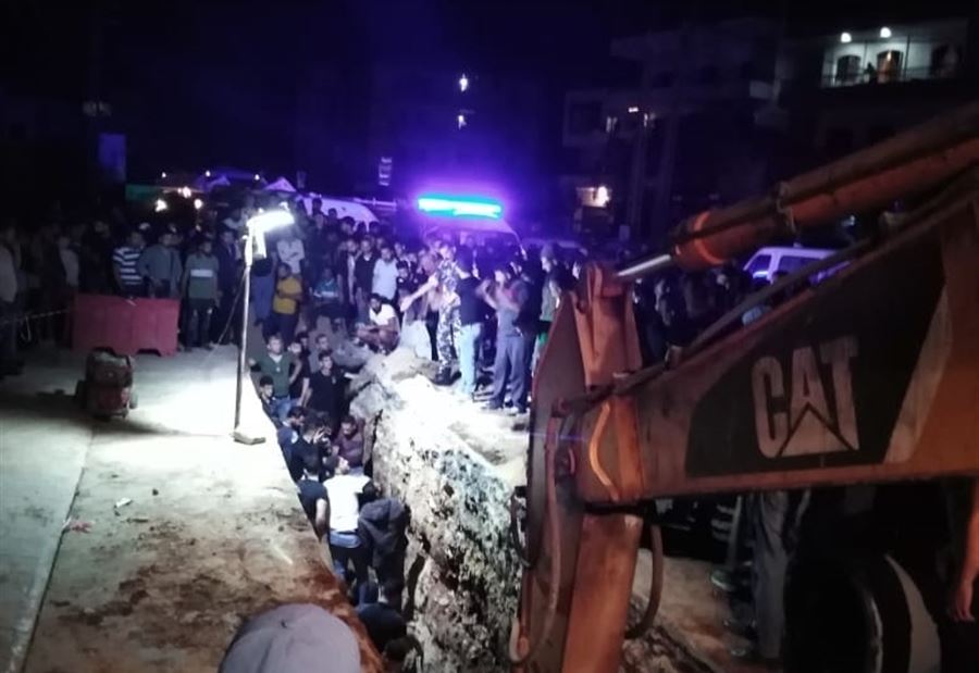 وفاة شخصين في بلدة برج العرب - عكار جرّاء إنهيار حائط (صور) 