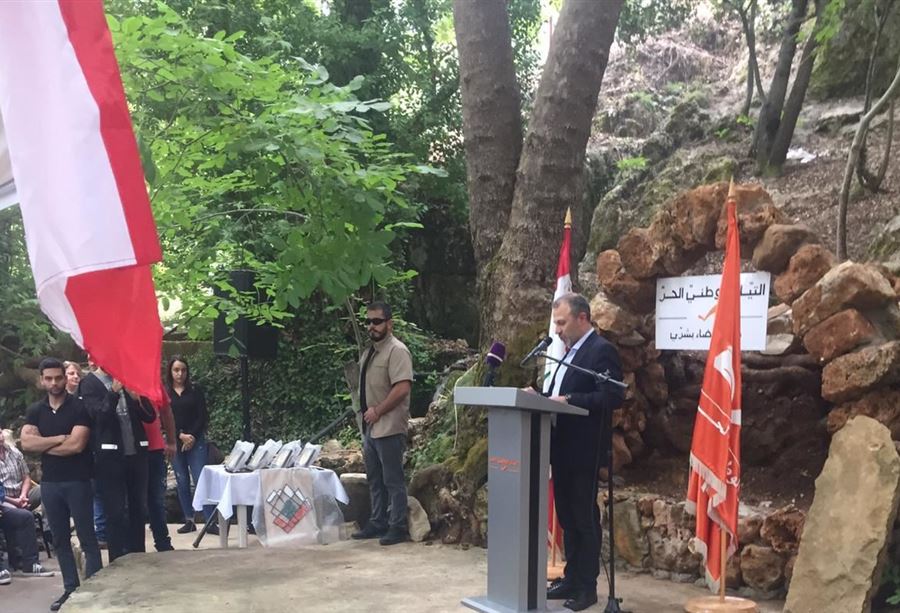 باسيل: الأكثرية في قضاء بشري ليست لنا.. وهذا ما يحفّزنا على العمل