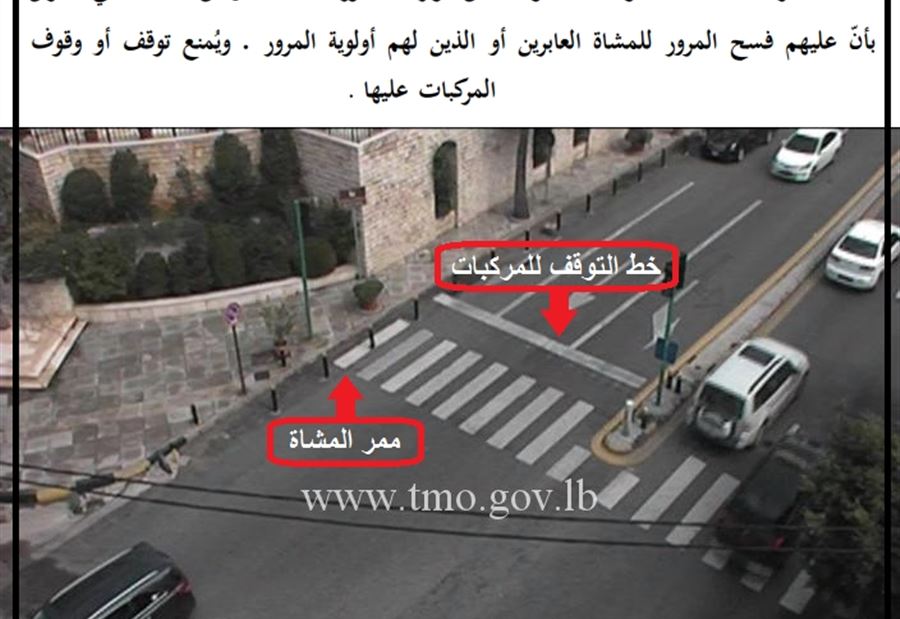 بالصورة: ارشادات حول ممرات المشاة عند التقاطعات بالصورة: ارشادات حول ممرات المشاة عند التقاطعات