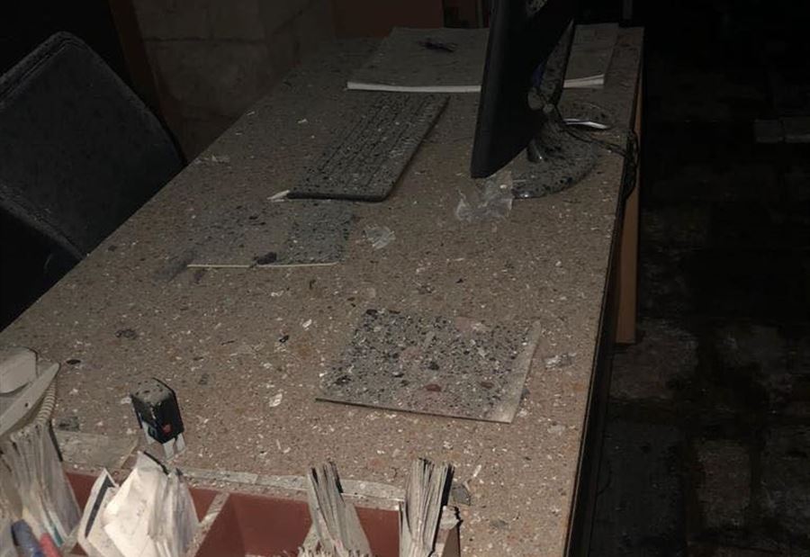 تفاصيل الحريق داخل المركز الثقافي في جبيل