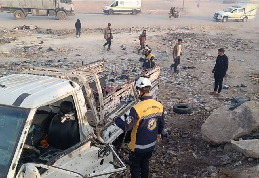 أغلبهم نساء... جرحى وقتلى في تفجير سيارة مفخخة في شرقي حلب
