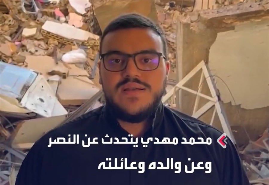 بعد أن تضامن مع المتضررين من قلب الضاحية... ادرعي يُكذّب "نجل السيد"!