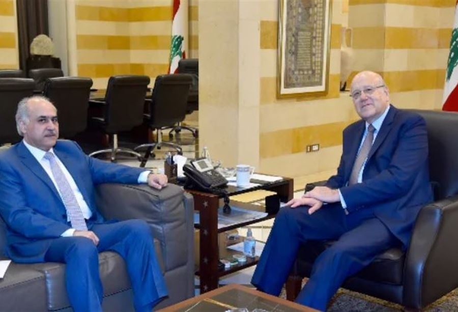 أبو الحسن زار ميقاتي.. و"تطور ايجابي" في ملف نفق بيروت البقاع   أبو الحسن زار ميقاتي.. و"تطور ايجابي" في ملف نفق بيروت البقاع