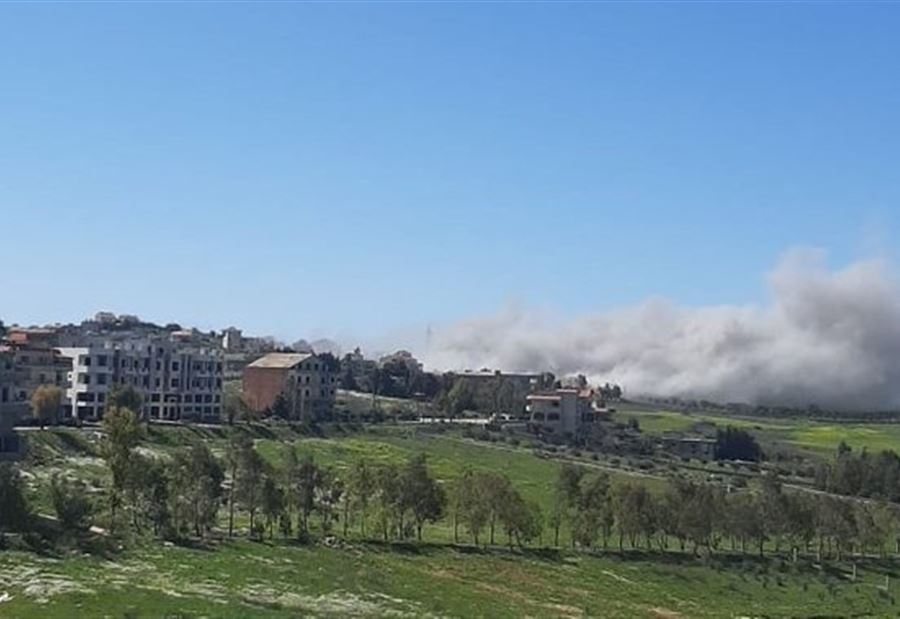 غارة اسرائيلية تستهدف منزلا في بنت جبيل! غارة اسرائيلية تستهدف منزلا في بنت جبيل!