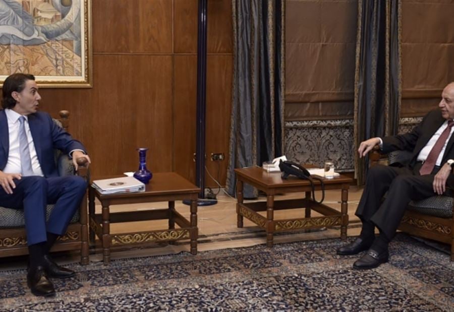 "أشعر بالأمل"... تصريحٌ "لافت" لـ هوكشتاين من عين التينة