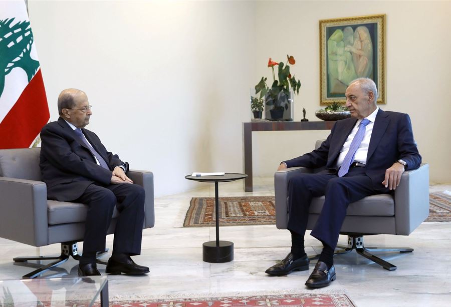 بري في بعبدا: التواصل مستمر  بري في بعبدا: التواصل مستمر