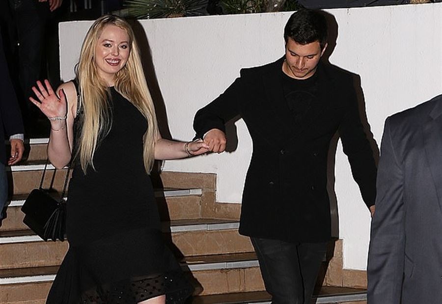 ابنة ترمب مع حبيبها اللبناني بـ"كان" ابنة ترمب مع حبيبها اللبناني بـ"كان"