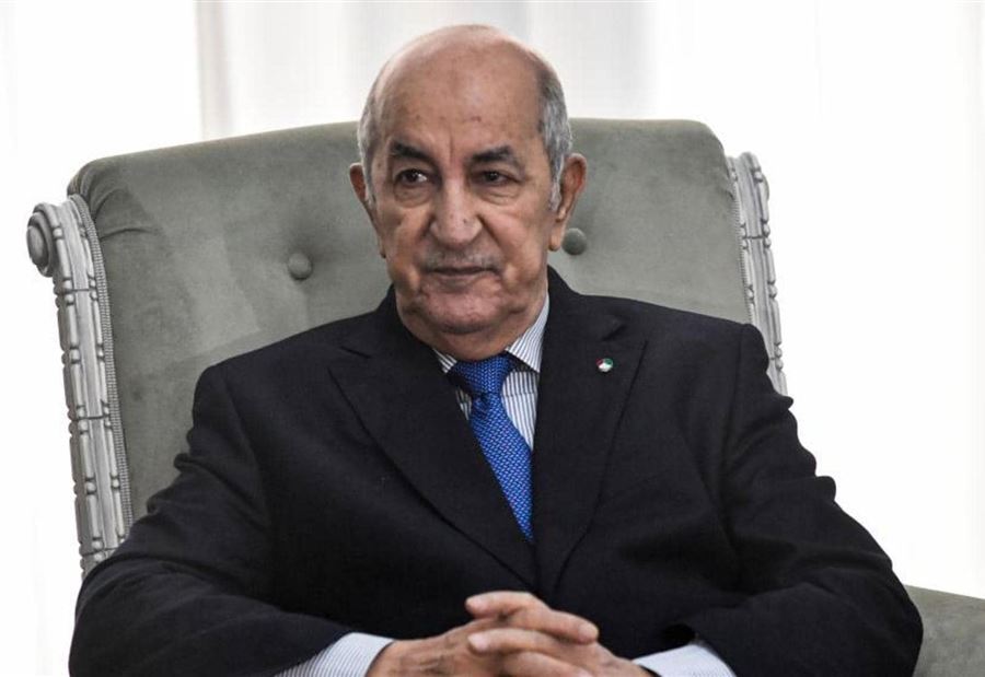 الرئيسُ الجزائريّ في الحجر الصحي  الرئيسُ الجزائريّ في الحجر الصحي