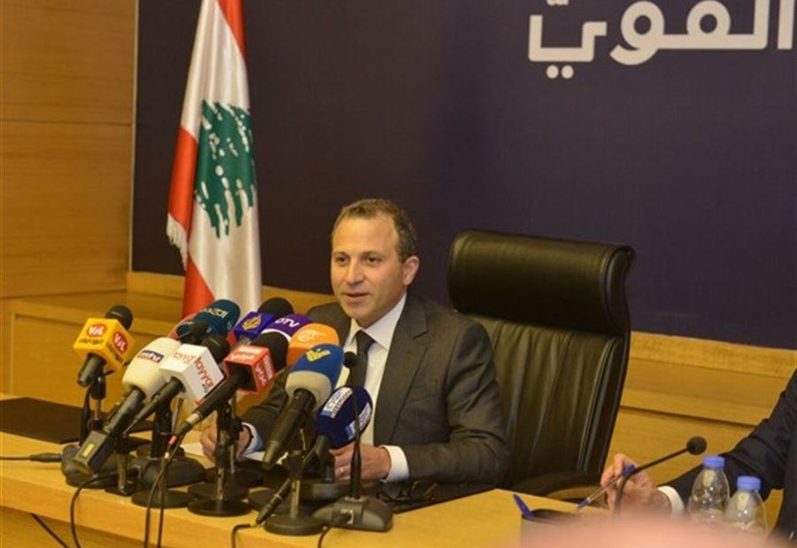باسيل عن "السرية المصرفية": من رئيس الجمهورية الى أصغر أجير في الدولة