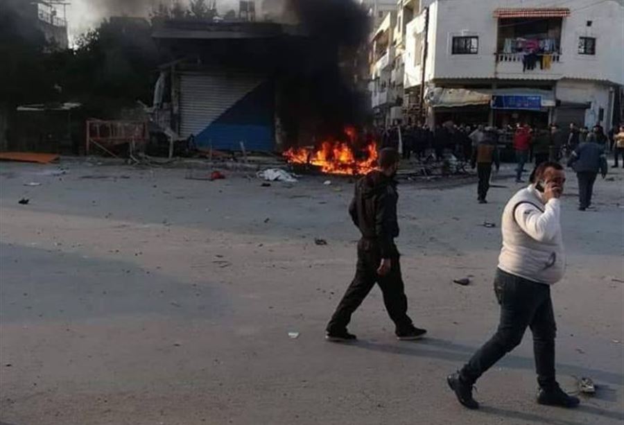 بالفيديو والصور: انفجار في ساحة الحمام في اللاذقية 