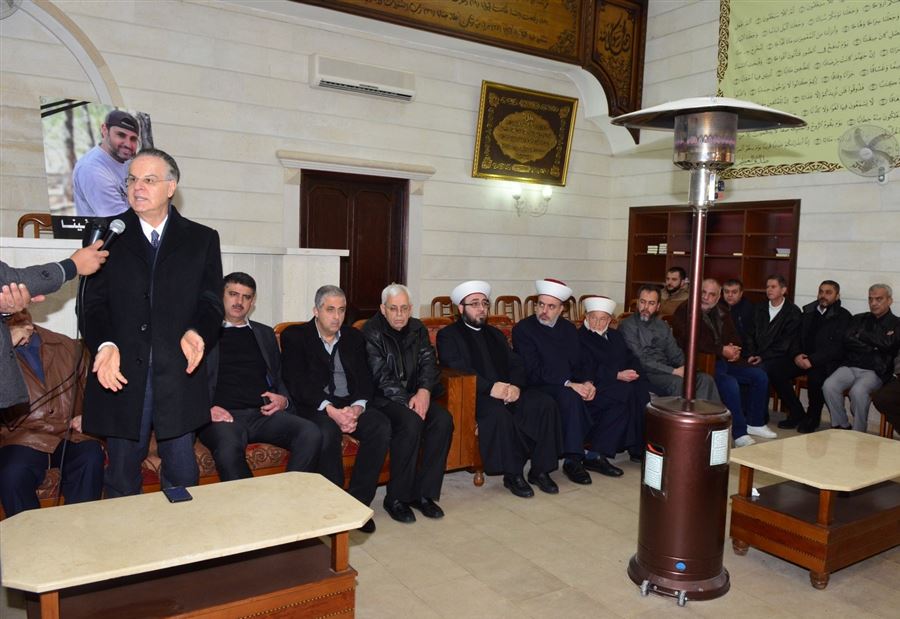 عدوان معزيا بهيثم الزين: لن نسمح لأحد بتعكير أمن الجبل