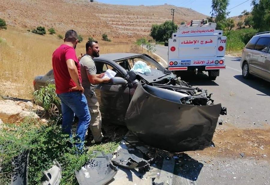 10 جرحى بحادث سير في وادي السلوقي 