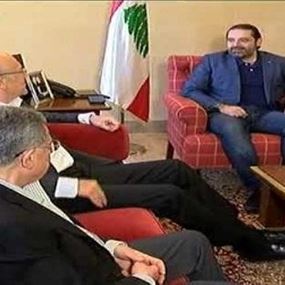 اجتماع بين الحريري وميقاتي والسنيورة 