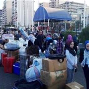 عودة 39 نازحا سوريا من النبطية الى ديارهم