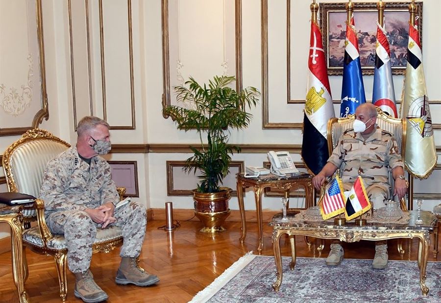ماكينزي في مصر... ولقاء مع وزير الدفاع