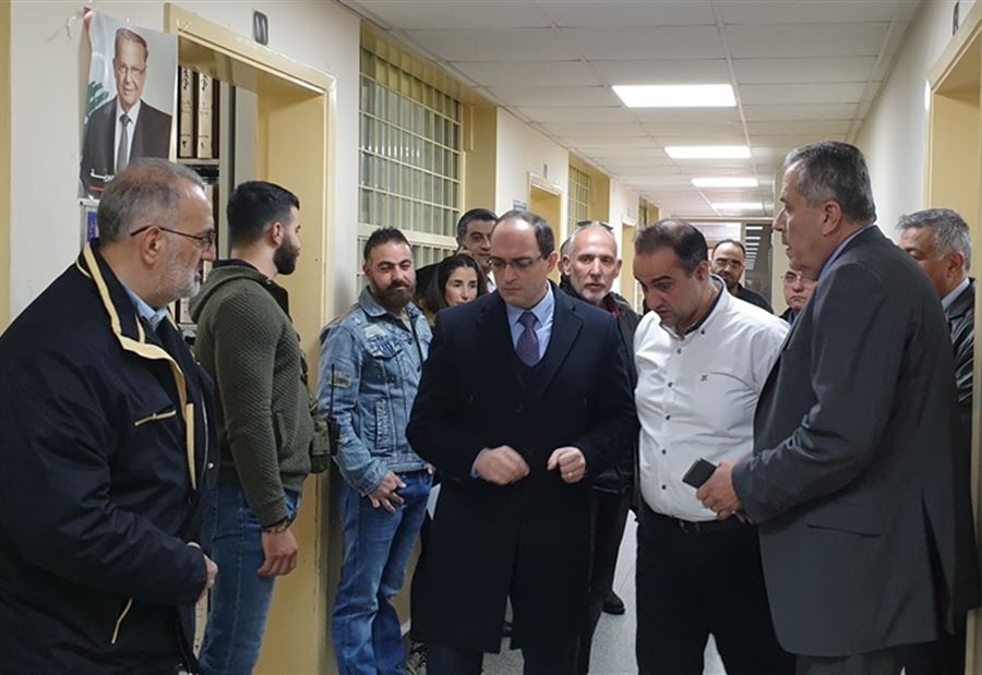 جولة تفتيشية للقاضي عطية في سراي جونية