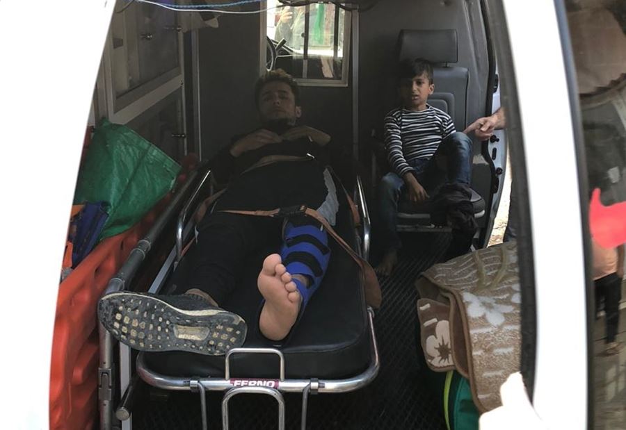  في زفتا... انفجار مادة تينر والسبب تلحيم!