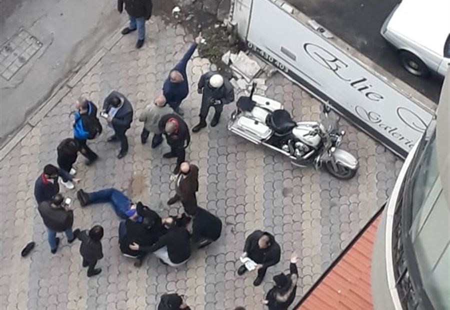 بالصور: تضارب وإطلاق نار في ذوق مصبح 