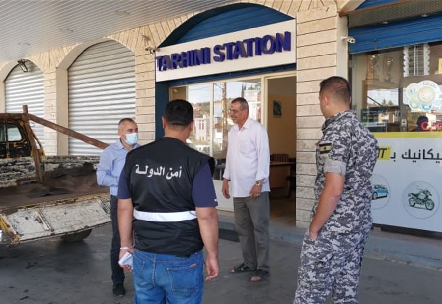 بالصور: جولةٌ لعناصر أمن الدولة في النبطية 