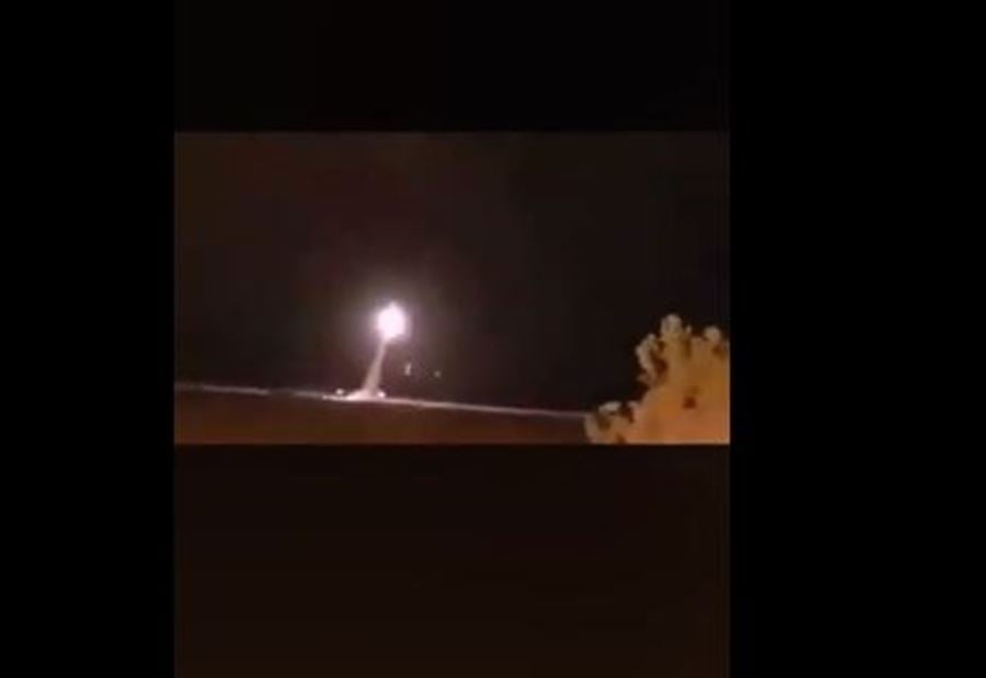 بالفيديو: التحالف يعترض صاروخا باليستيا لـ"أنصار الله" في الطائف