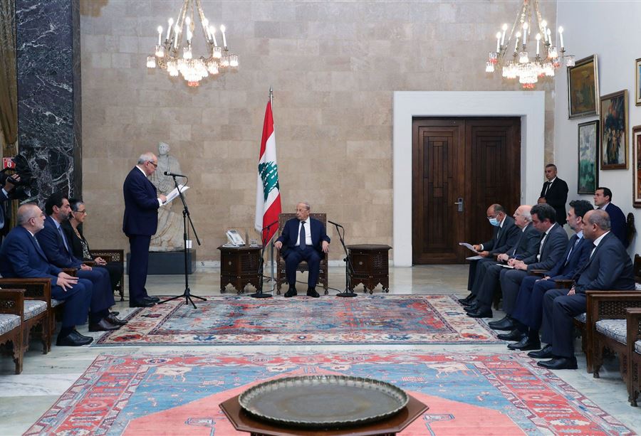 "من غير الوارد التنازل عن حقوق لبنان"... ملف الترسيم بين "نواب التغيير" وعون