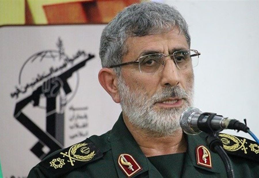 قاآني: سنواصل جهادنا لإزالة أميركا من المنطقة  قاآني: سنواصل جهادنا لإزالة أميركا من المنطقة