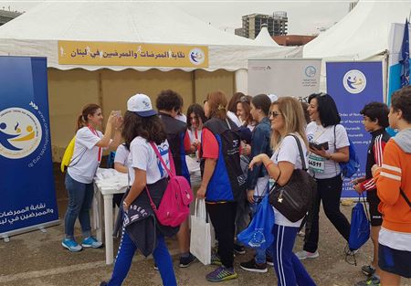 نقابة الممرضين: نتواجد في كل مكان حتى في الماراثون نقابة الممرضين: نتواجد في كل مكان حتى في الماراثون