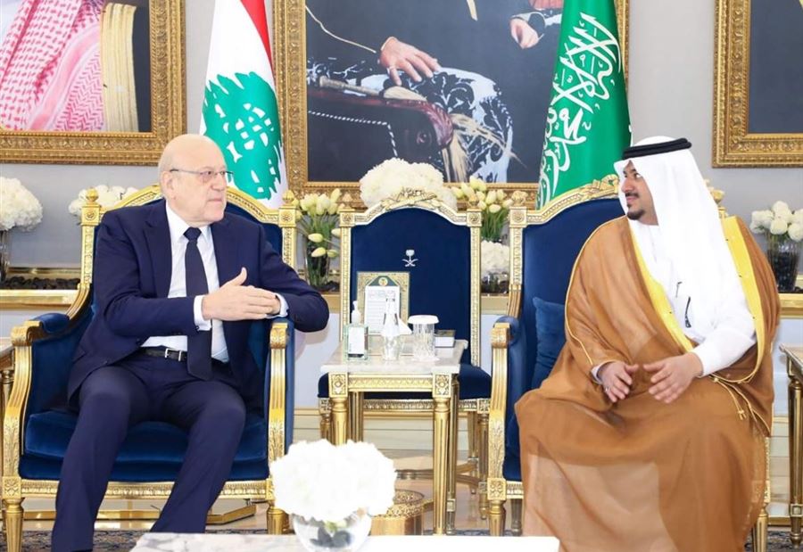 "للمشاركة في القمة العربية غير العادية"... ميقاتي يصل السعودية! (صور)