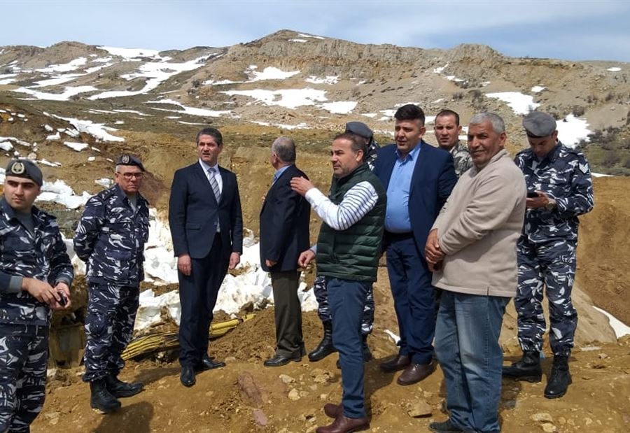 بعد إنخساف طريق زحلة ... أبو جودة يحيل الملف الى النيابة العامة 