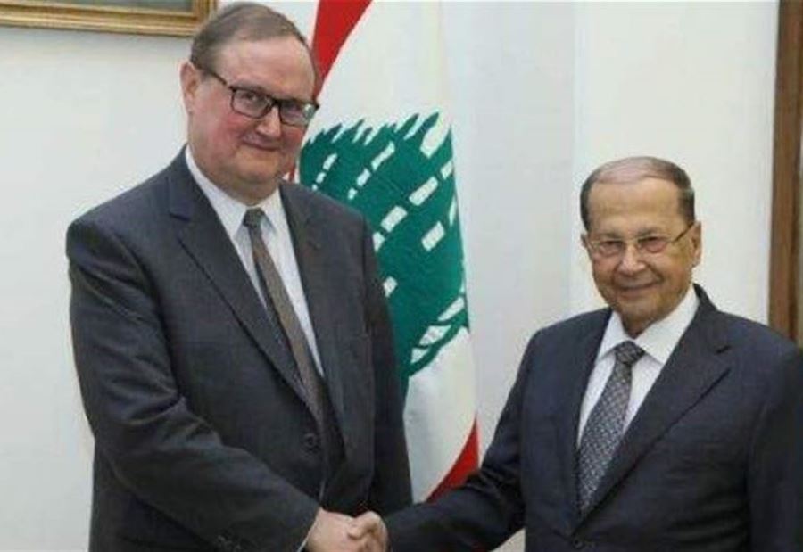 بعبدا مرتاحة لمواقف دوكان 