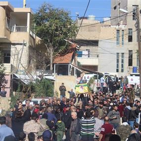 تشيع أحد قادة حزب الله