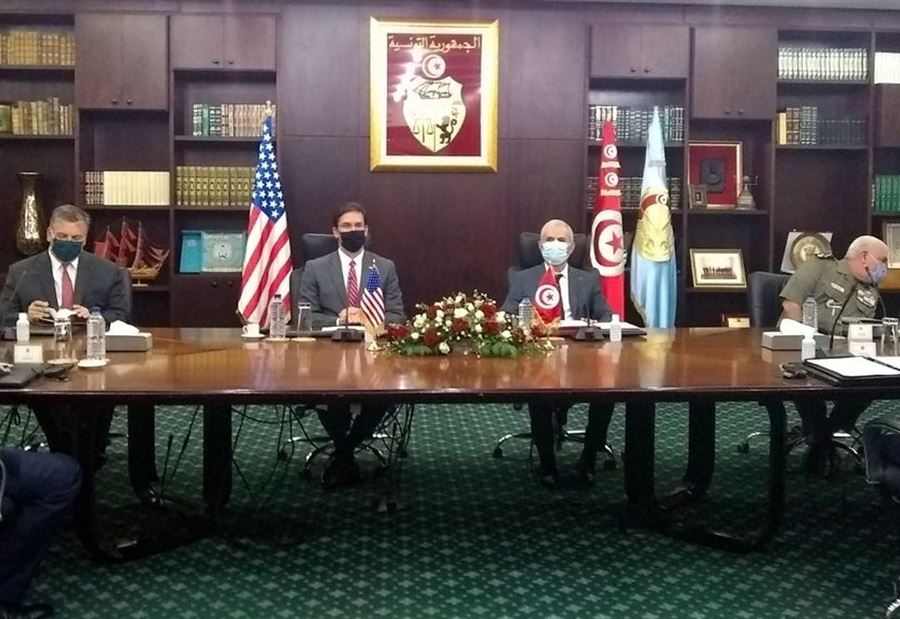 وزير الدفاع الأميركي في تونس 