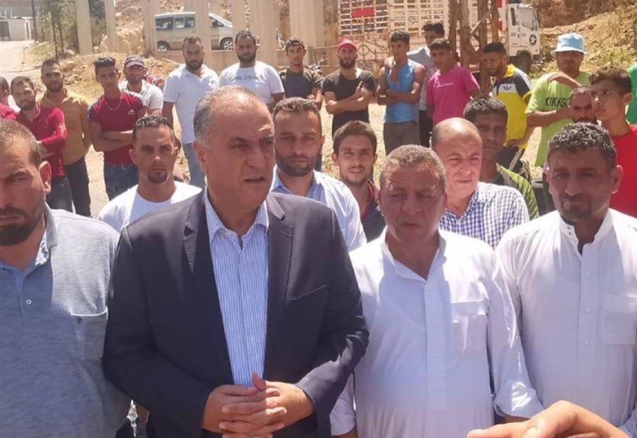 نائب "المستقبل" يُشارك في إعتصام وادي خالد
