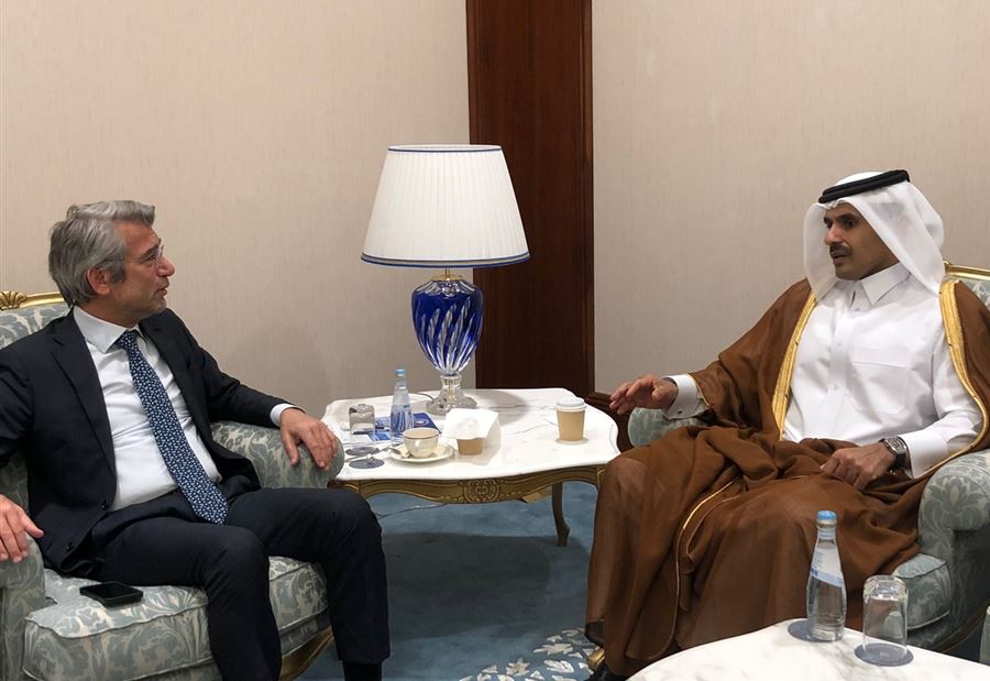 فياض يبحث فرص مساعدة الجانب القطري للبنان