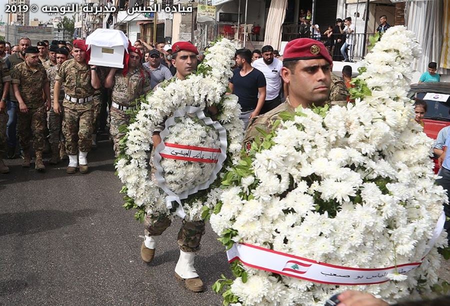 بالصور: تشييع المجند الشهيد ابراهيم محمد صالح