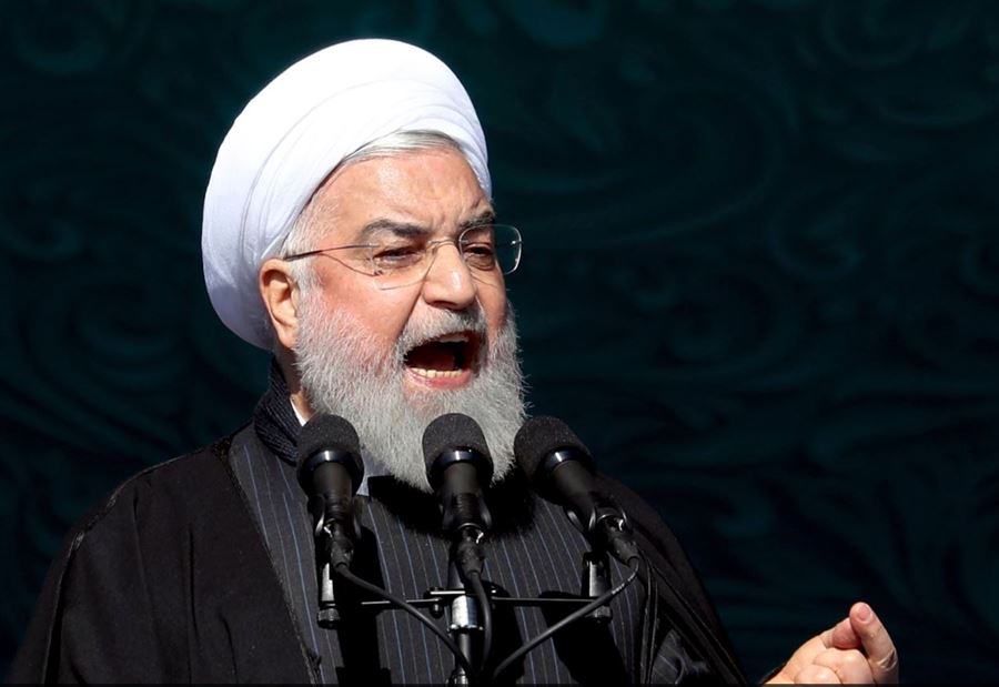 روحاني يتوعَّد أميركا بـ"ردٍ ساحق"