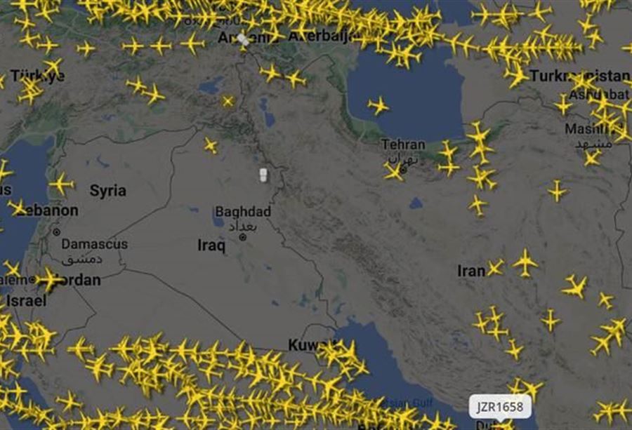 المجال الجوي الإيراني فارغ: بدء الهجوم الإسرائيلي الشامل على طهران