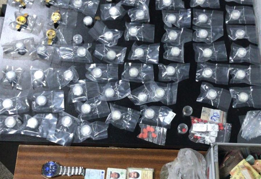  بالصورة: توقيف 3 أشخاص في الدورة والدكوانة للاتجار بالمخدرات 