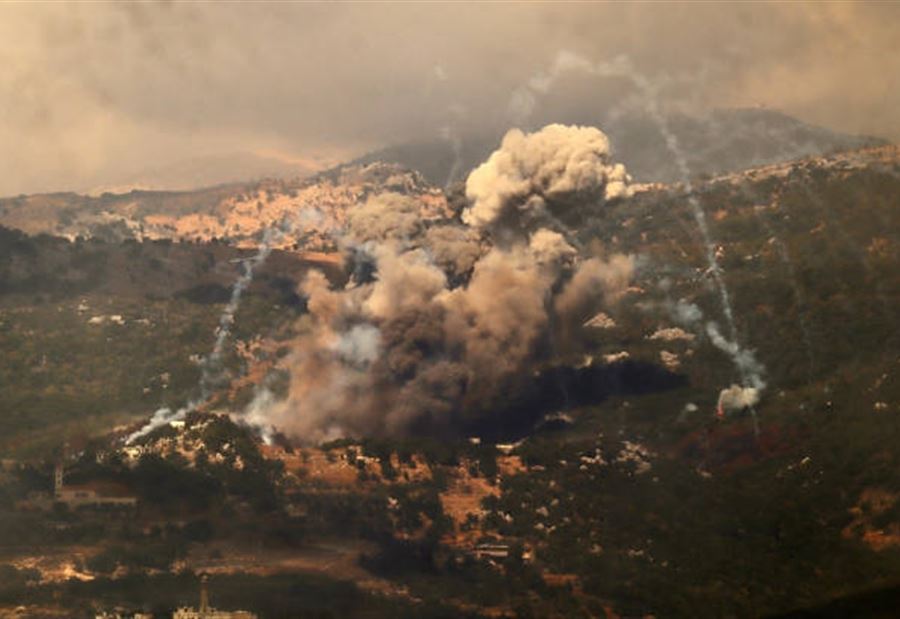 بالفيديو: إسرائيل تزعم تنفيذ هجمات مركزة على مواقع حزب الله 