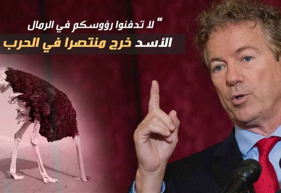 سيناتور أميركي: لا تدفنوا رؤوسكم في الرمال.. الأسد انتصر!