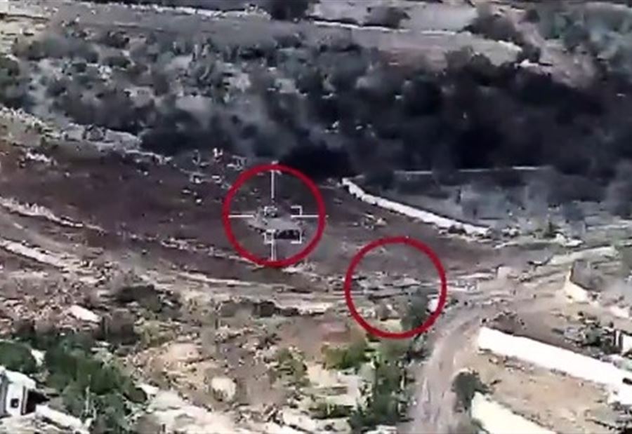 حزب الله ينشر فيديو لعملية استهداف ناقلة جند إسرائيلية في يارين