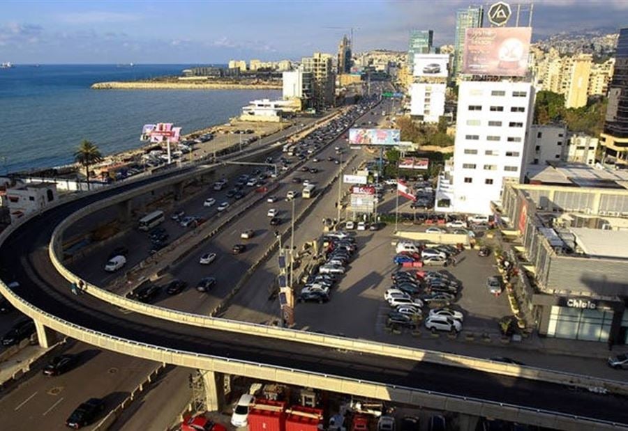 تدابير سير على اوتوستراد جل الديب