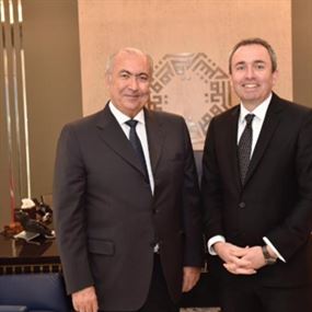مخزومي مستقبلا السفير البريطاني :العمل على مشاريع تنموية مشتركة 