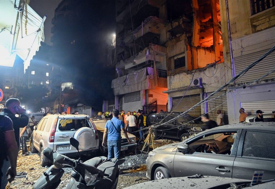 مجزرة بيروت تحصد عائلة نازحة من صريفا الجنوبية (صورة)