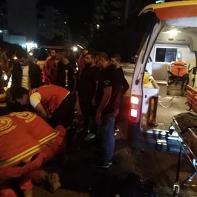 بالصورة: جريح  بحادث سير في أبي سمراء