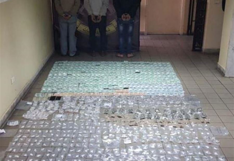 من أخطر شبكات تجارة المخدرات في لبنان بقبضة الأمن