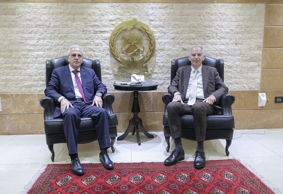 خطّار ناقش والسفير الفرنسي في لبنان استراتيجيات دعم الدفاع المدني