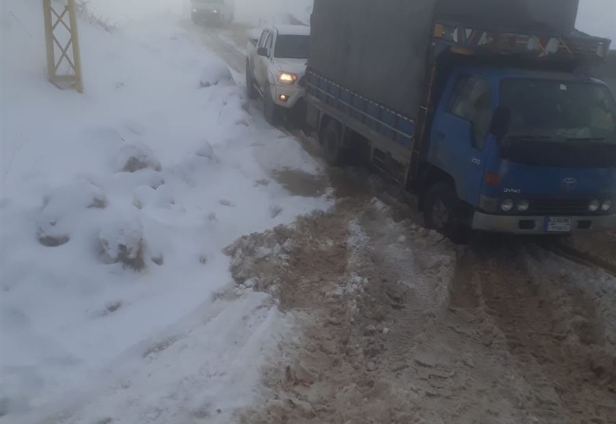 اعادة فتح طريق الهرمل البقاع