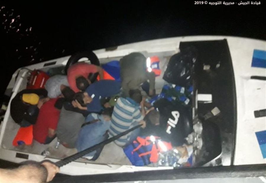 بالصورة: إحباط محاولة تهريب سوريين عبر البحر 