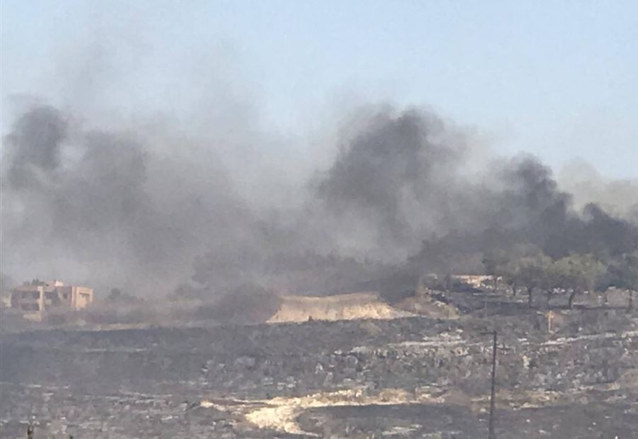 بالصور: انتهاء عمليات الاطفاء والتبريد في جويا ووادي جيلو